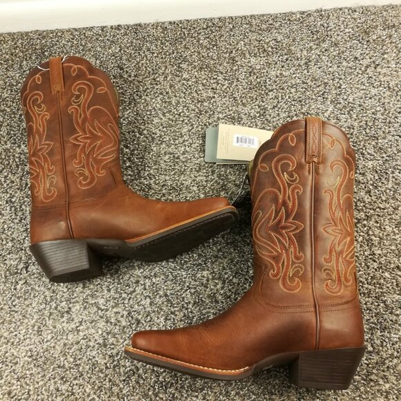 NWT Ariat Boots Legend Western Cowboy Square Toe Womens Size 8.5 C Wide